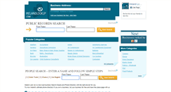 Desktop Screenshot of irelandlookup.com