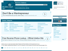 Tablet Screenshot of irelandlookup.com